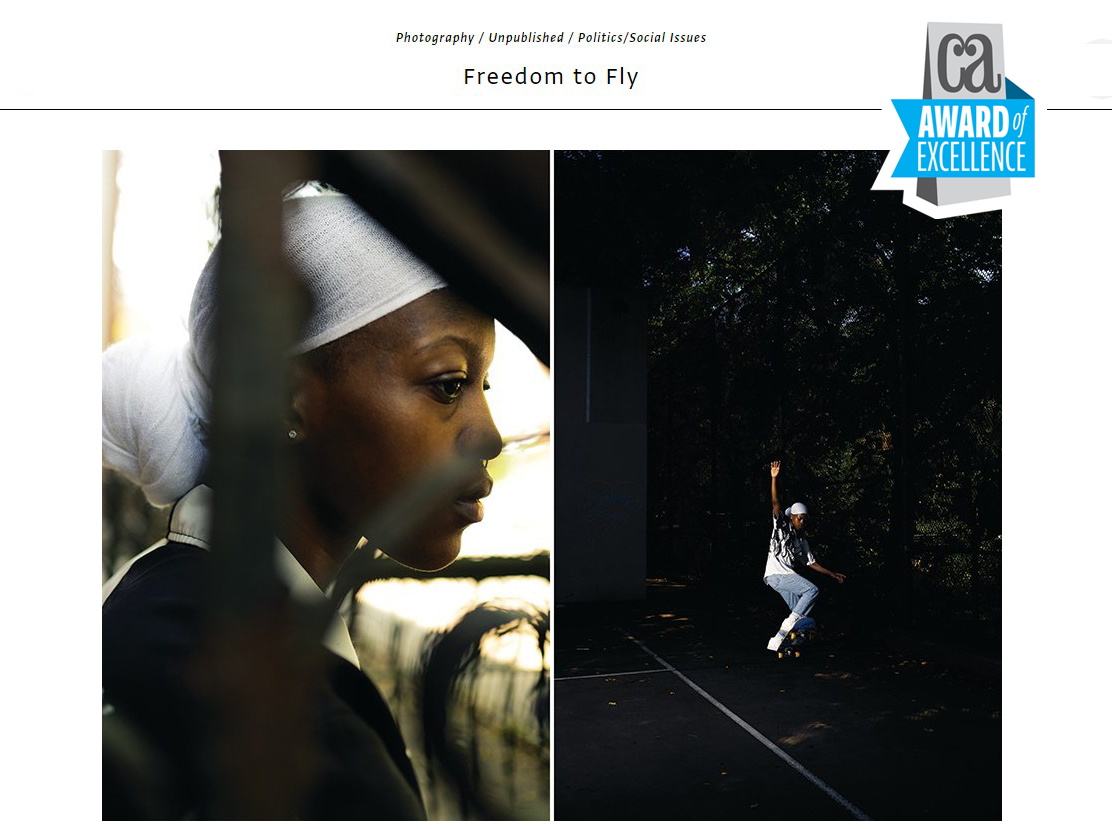 Communication Arts 2023 Photography Annual featuring Freedom to Fly series